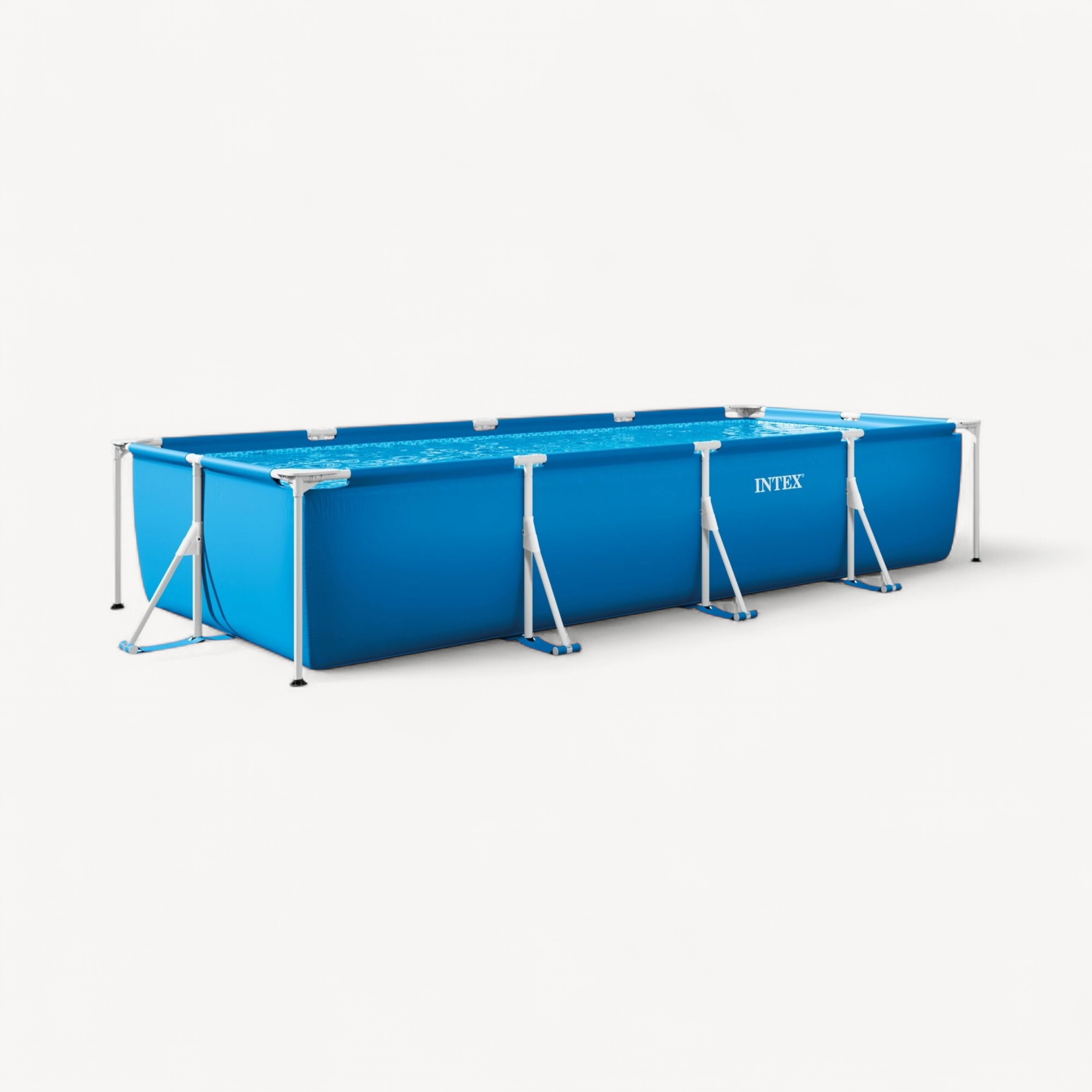 Bazen Intex Rectangular Frame metalnim okvirom 450×220×84 cm