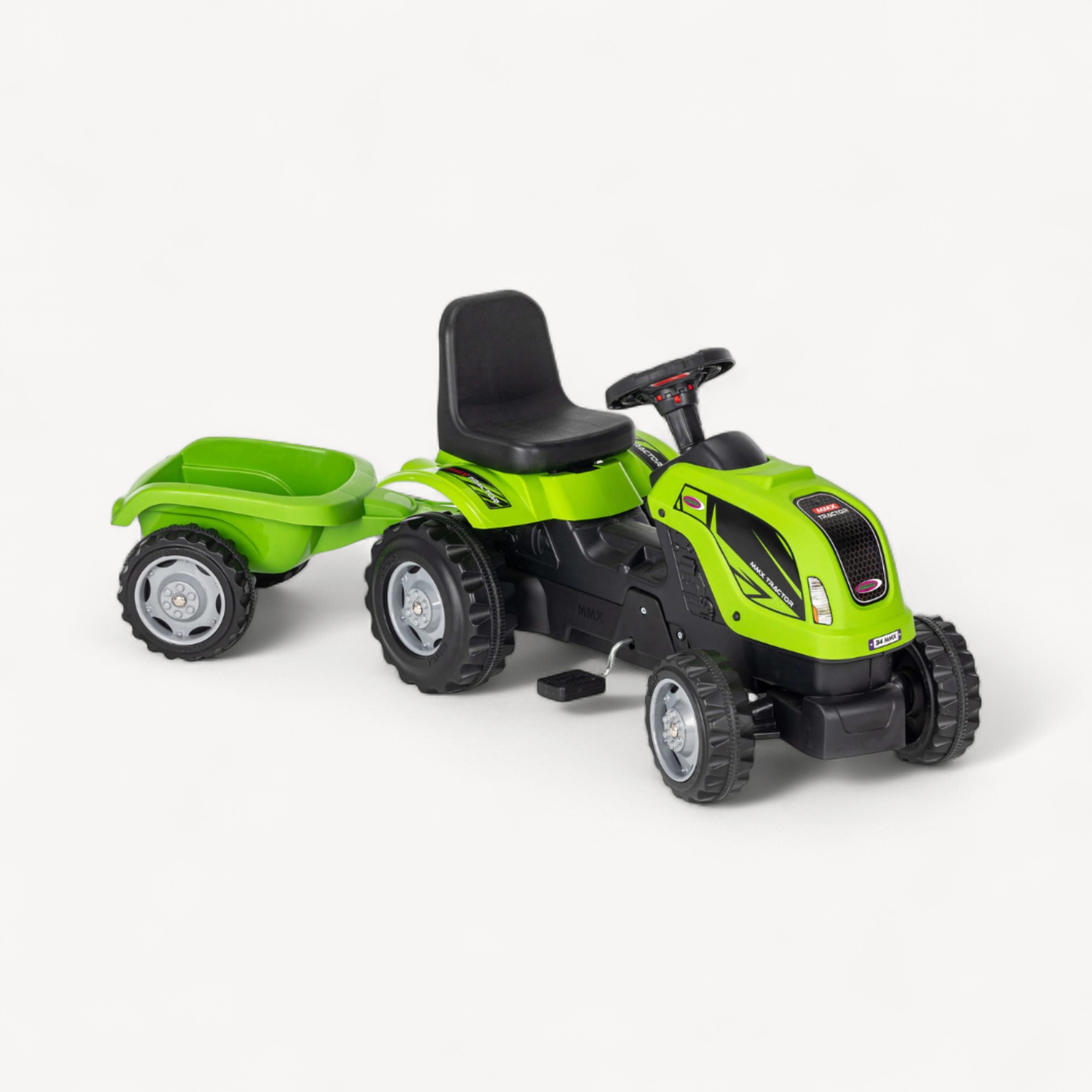 Dečiji traktor na pedale sa prikolicom