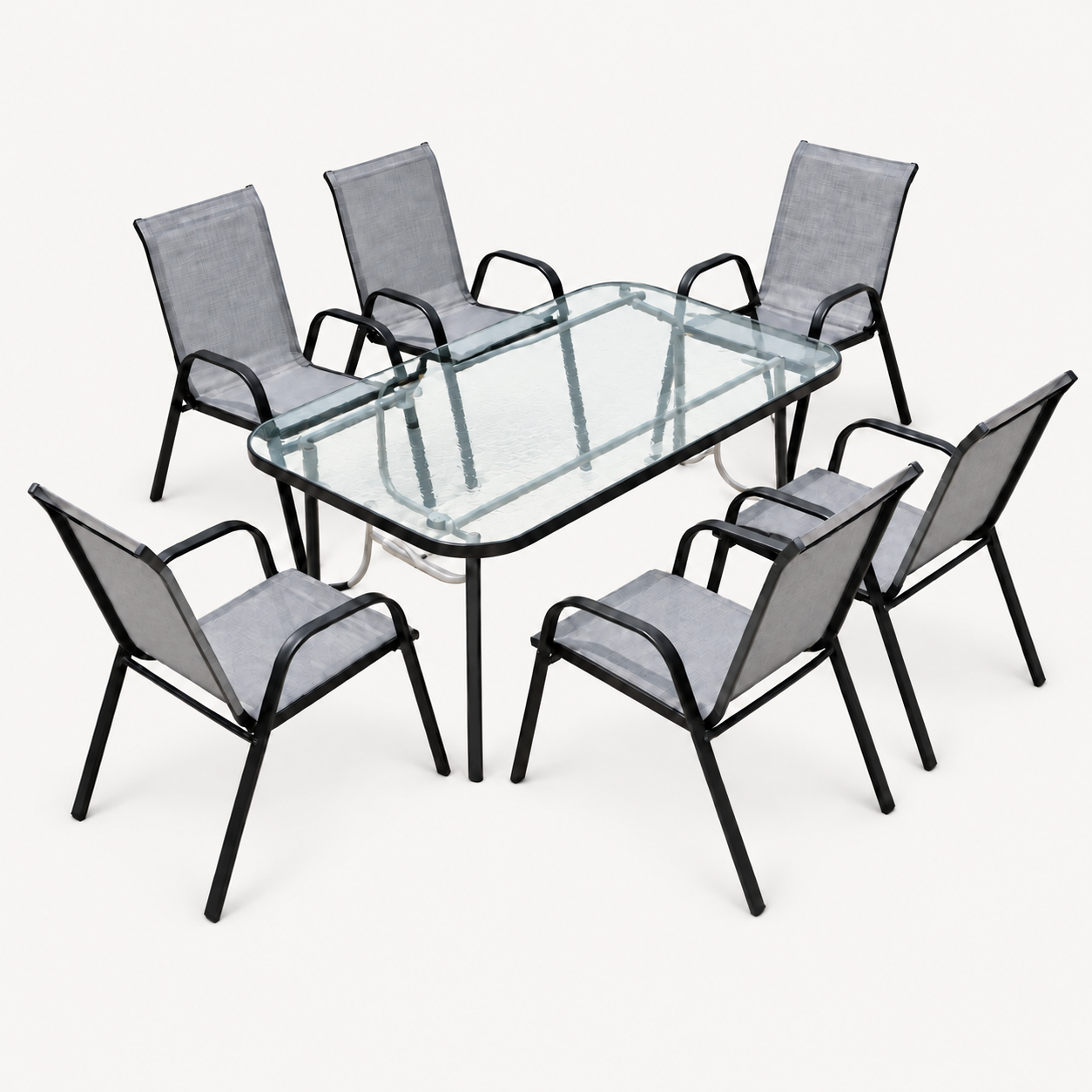 Progarden set (6 stolica + sto)